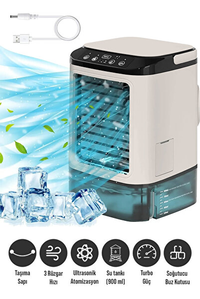 DEMPOWER Su Ve Buz Hazneli Mini Soğutucu