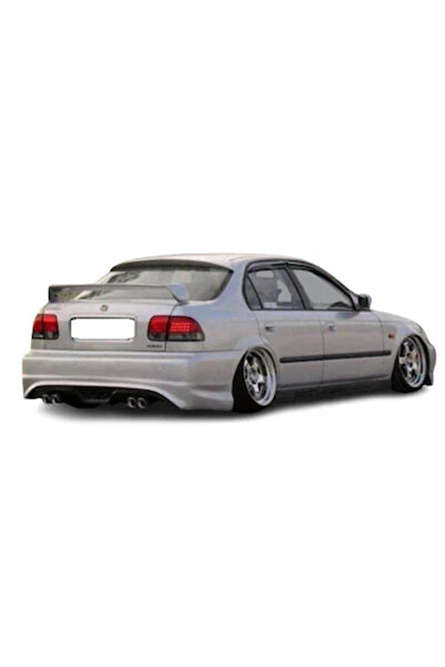 Life Tuning Honda Civic 96-01 İes Makyajlı-Makyajsız Kasa Custom Arka Ek (Pla...