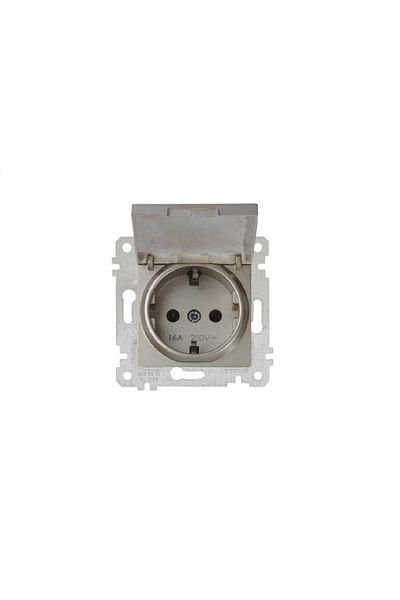 Mutlusan Rita Mek Grounded Socket with Key Cover Titanium
