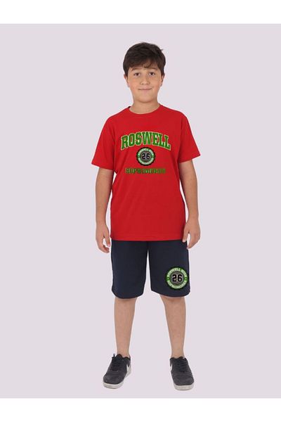 armicem Mixed Printed Men's T-Shirt & Capri Set – Colorful and Comfortable Combination