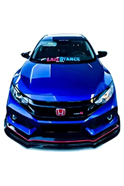 Life Tuning Honda Civic Fc5 Typer 3 Parça Ön Lip (Plastik)(Boyasız)