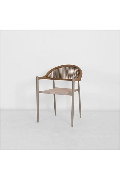 rexa Outdoor Woven Rattan Chair - 78 x 56 x 60