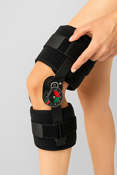 RMRELAXMED Butonlu Açı Ayarlı Dizlik Kısa 45 CM