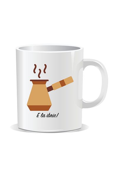 OEM Personalized coffee mug, with teapot - White interior