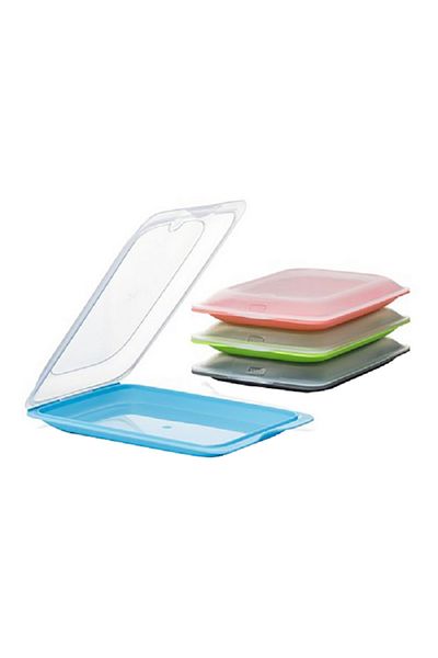Tatay Cold Cuts Stackable Fresh Food Container - 1L, Rectangular Shape, Microwave and Dishwasher Safe