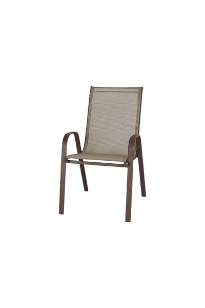 rexa Brown metal single chair 53-54-91 cm