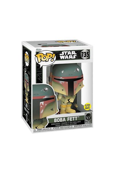 TOYFEST Funko Pop Starwars: Boba Fett Glow in the Dark