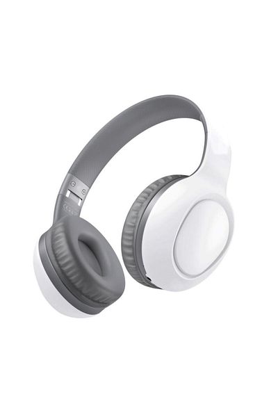 OEM Casti Wireless, Bluetooth 5.2, Over the Ear, Design Pliabil, Alb