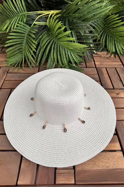 ladrans Seashell Hat White
