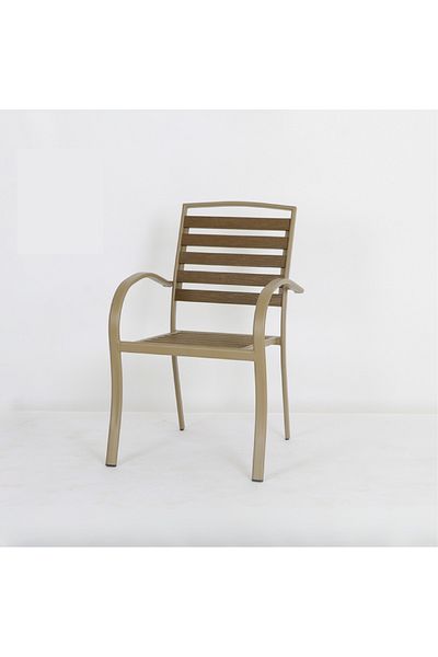 rexa Single outdoor chair, iron - 45-53-80 cm