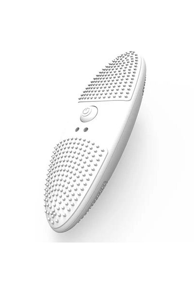 Influential Tech Ultrasonic Facial Device, Cleansing & Toning, Anti-Aging Massage, 3 Levels, White, 400mAh