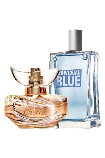 AVON Blue Cherish Individual Perfume Set