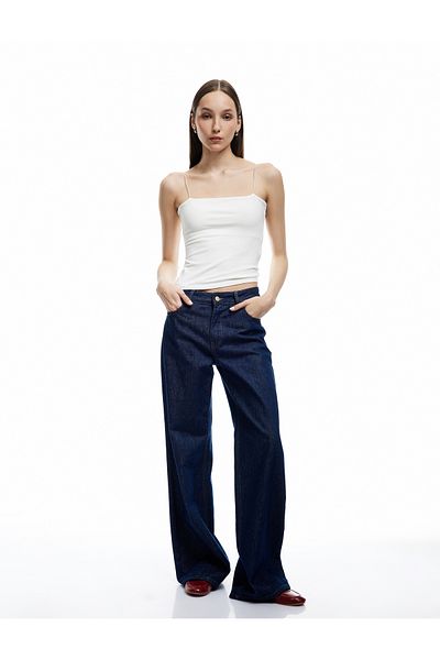 Koton New Season Rope Strap Cotton Slim Fit Basic Sleeveless Undershirt