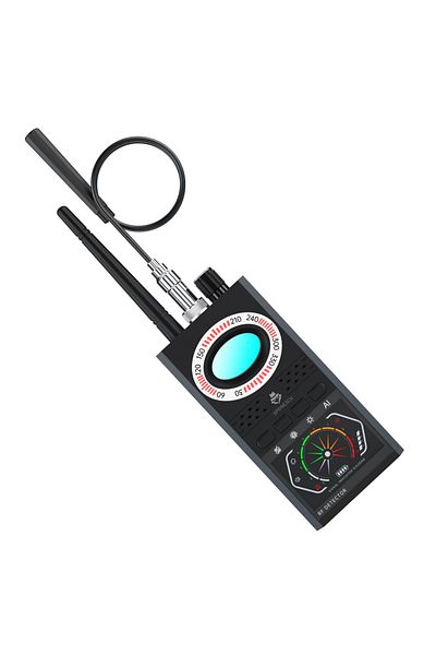 Spionescu Detector profesional anti-spionaj, K68S, camere, microfoane, localizatoare GPS/GSM, autonomie a bateriei de 35 de ore