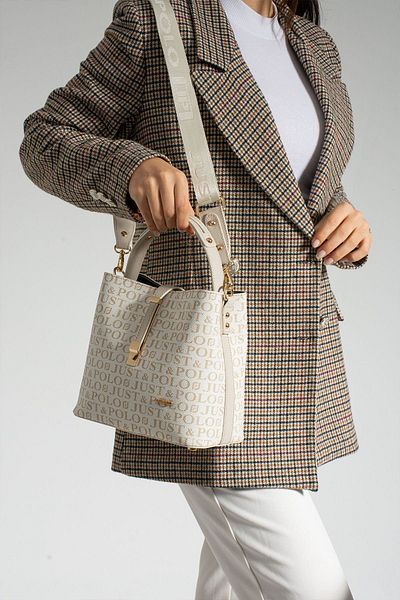 Just Polo JP New Season Original Just Polo 4 Compartment Medium Size Classic Sports Model Women's Shoulder Bag and Handbag