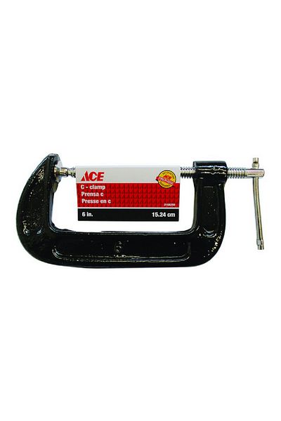 ACE C-Clamp Black and Silver 6inch