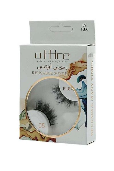 ZE OFFİCE Office - Natural Hair Eyelashes FLEX-05 for a charming look