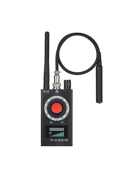 Spionescu Spy device detector, K18, cameras, microphones, GPS or GSM locators, cameras, microphones