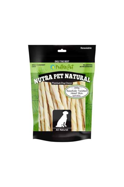 NutraPet Treats أعواد نوترابت الملتوية 300 جرام