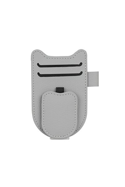 GlassySKY Magnetic Car Glasses Holder with Card and Pen Slot,Glasses Accessor...