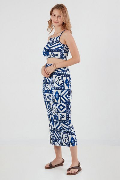 Fulla Moda Bürümcük Fabric Patterned Set of 2