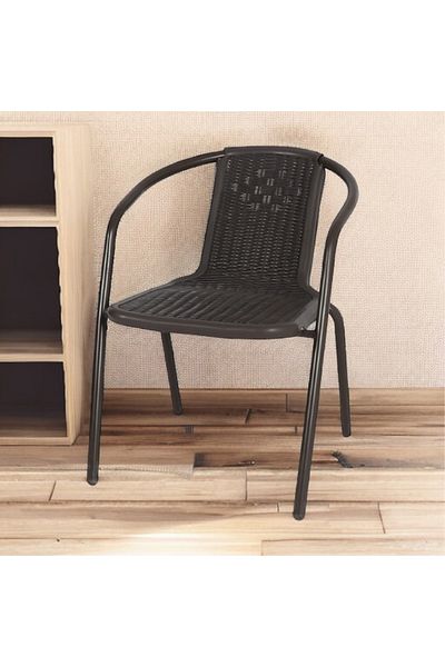rexa Brown plastic single chair 47-54-80 cm