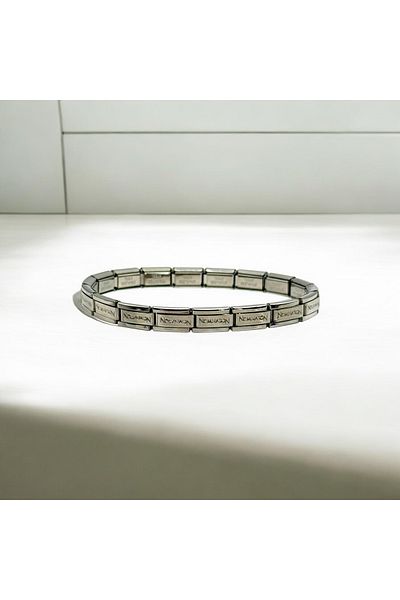 Lunays Stainless Steel Italian Charm Model Silver Color
