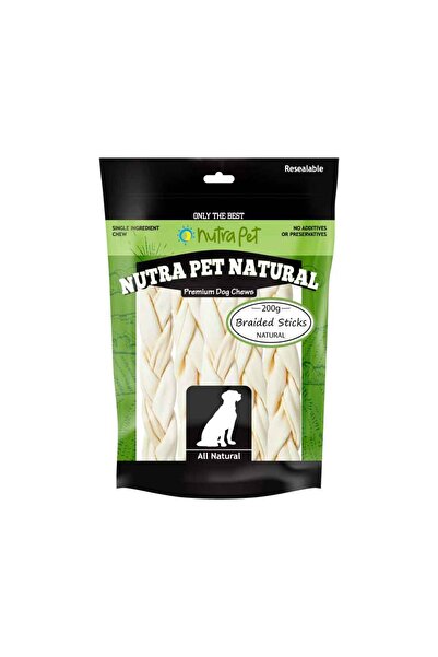 NutraPet Treats أعواد مضفرة من نوترابت 200 جرام