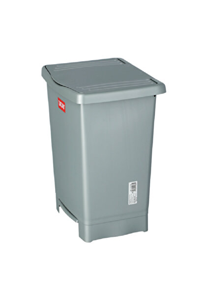 Tatay Rectangular Shaped Pedal Bin Grey 23 Liter