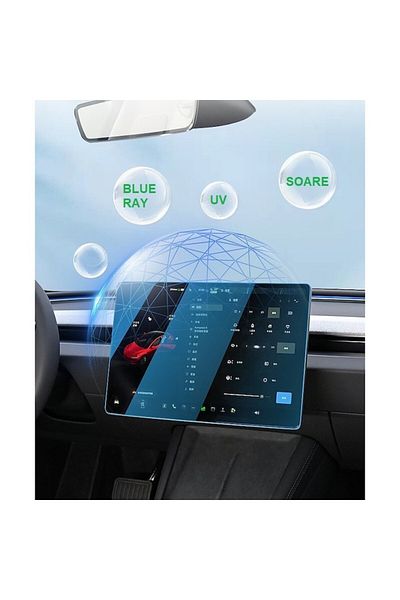 bzstore Folie de Sticla Securizata pentru Tesla Model 3 / Tesla Model Y