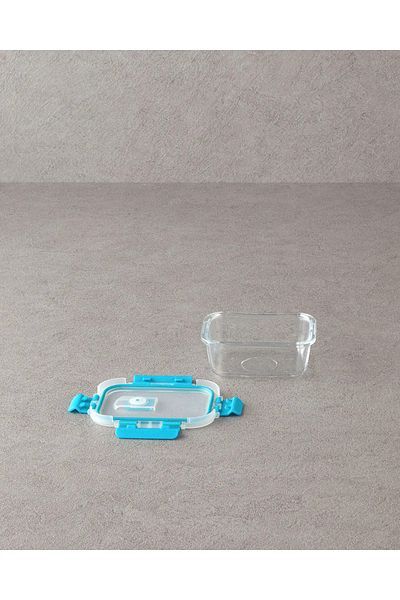 English Home Lock&Fresh Glass Storage Container Blue - 750 ml