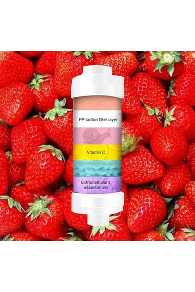 Nobrand Vitamin C Shower Head Filter, Strawberry Aroma, Maxmana Secret
