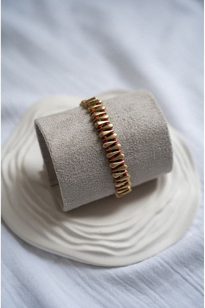 LUNESTA Luna Bronze Plate Bracelet