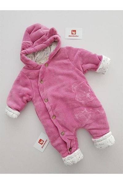 ilkimbebe Welsoft Baby Romper with Buttons