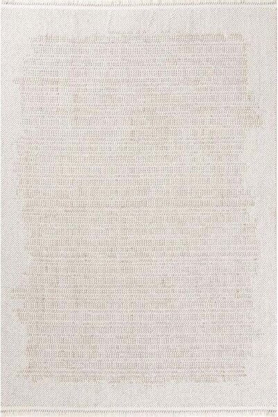 Çam Halı Çam Halı PANAMA 1115 Bej Bukle Dokuma Bohem Tarzı Koridor Halısı Salon Halısı Mutfak Halısı Oturma O