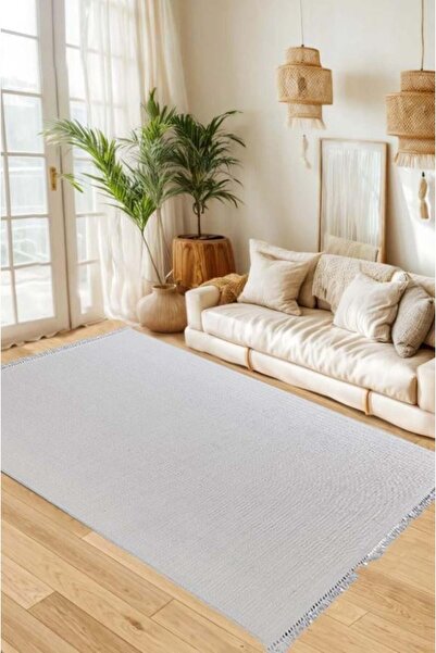 Çam Halı Çam Halı PANAMA 1101 Beyaz Bukle Dokuma Bohem Tarzı Koridor Halısı Salon Halısı Mutfak Halısı Oturma