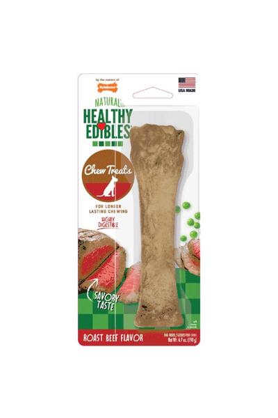 Nylabone لحم بقري مشوي صحي صالح للأكل - شوربة