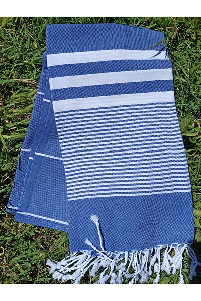 Butik Traditional Hereke Woven 2-Piece Luxury Peshtemal–100X180–Soft Cotton–Bathroom, Turkish Bath, Beach, Yoga