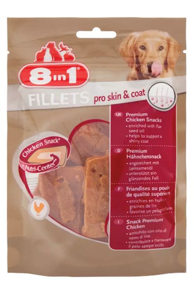 8in1 8in1 Fillets Pro Skin & Coat S 80g