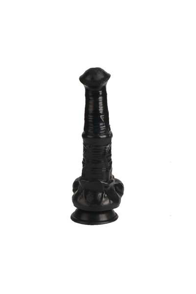 Lilitu Shop 33 cm Et Dokulu Gerçekçi Çift Katmanlı Sünnetsiz Silikon Penis - Horse Power 2