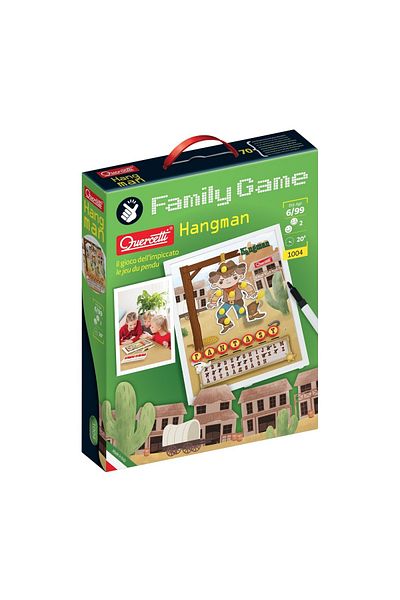 quercetti Quercetti Hangman word game
