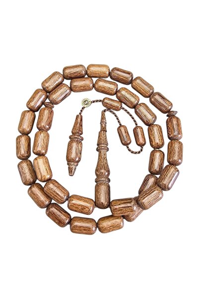 Mehmet Erbabacan Master Brown Azobe Tree Rosary Lt1378
