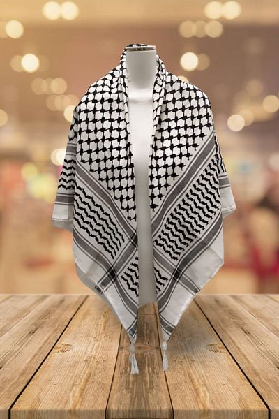onliecraft Palestine Puff - Icon of Identity and History