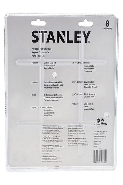 Stanley 8-Piece Hand Tools Set