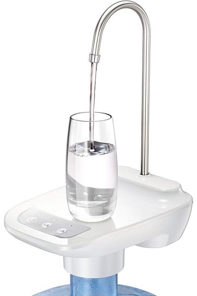 Generic Water Bottle Dispenser Electric Water Pump, 5 Gallon (White)