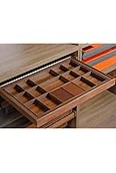 Eurocliq درج خزانة قابل للسحب لتخزين المجوهرات مع درج تخزين منزلق