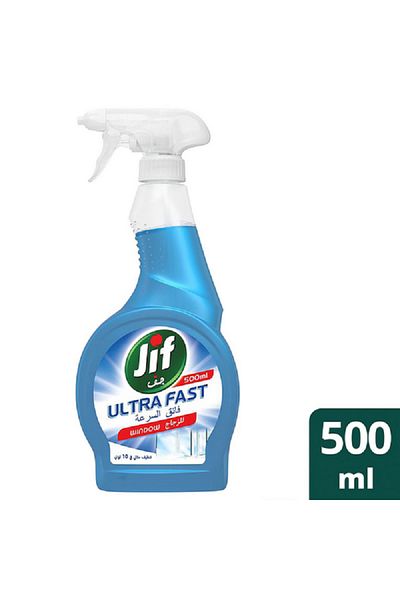 Jif Ultra Fast Easy To Use Window Cleaner Spray Clear
