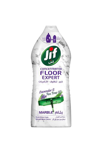 Jif خبير أرضيات الرخام المركز بزيت اللافندر وزيت شجرة الشاي