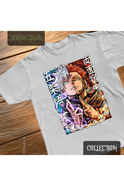 SHINOBIX Jujutsu Kaisen Anime Ryomen Sukuna X Satoru Gojo Strongest Oversize ...