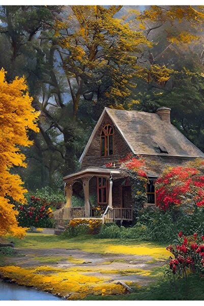 Mgi Design TABLO PE Pânză PEȚIȚĂ DE PEISAJ